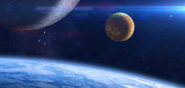Venus Earth image